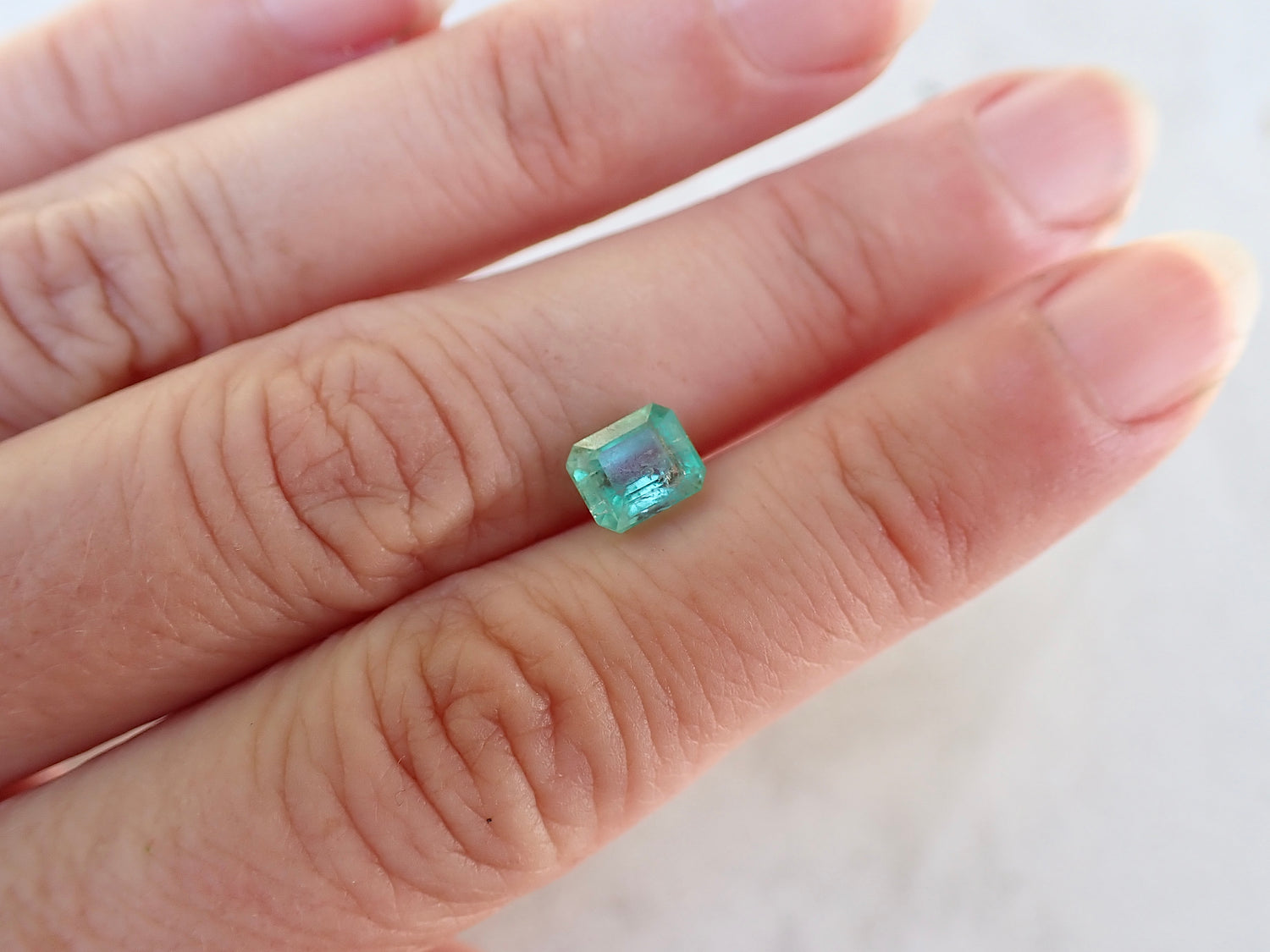 Custom 14k Emerald Necklace