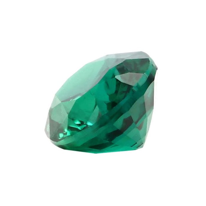 Custom Oval Cut Lab Emerald AVALON • Molten Gold Engagement Ring