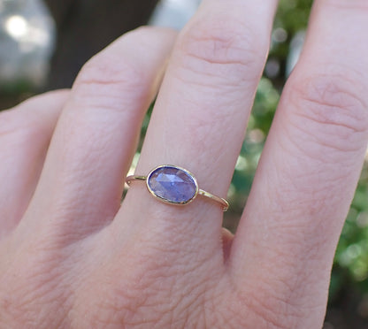 Custom Turquoise Birthstone Ring for Jordan 14k Rose Gold