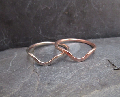 Custom curved band for Tina