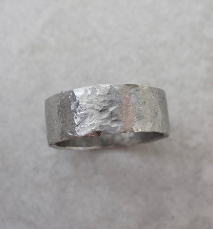 Custom 7mm 10K White Gold Band for Brieanna