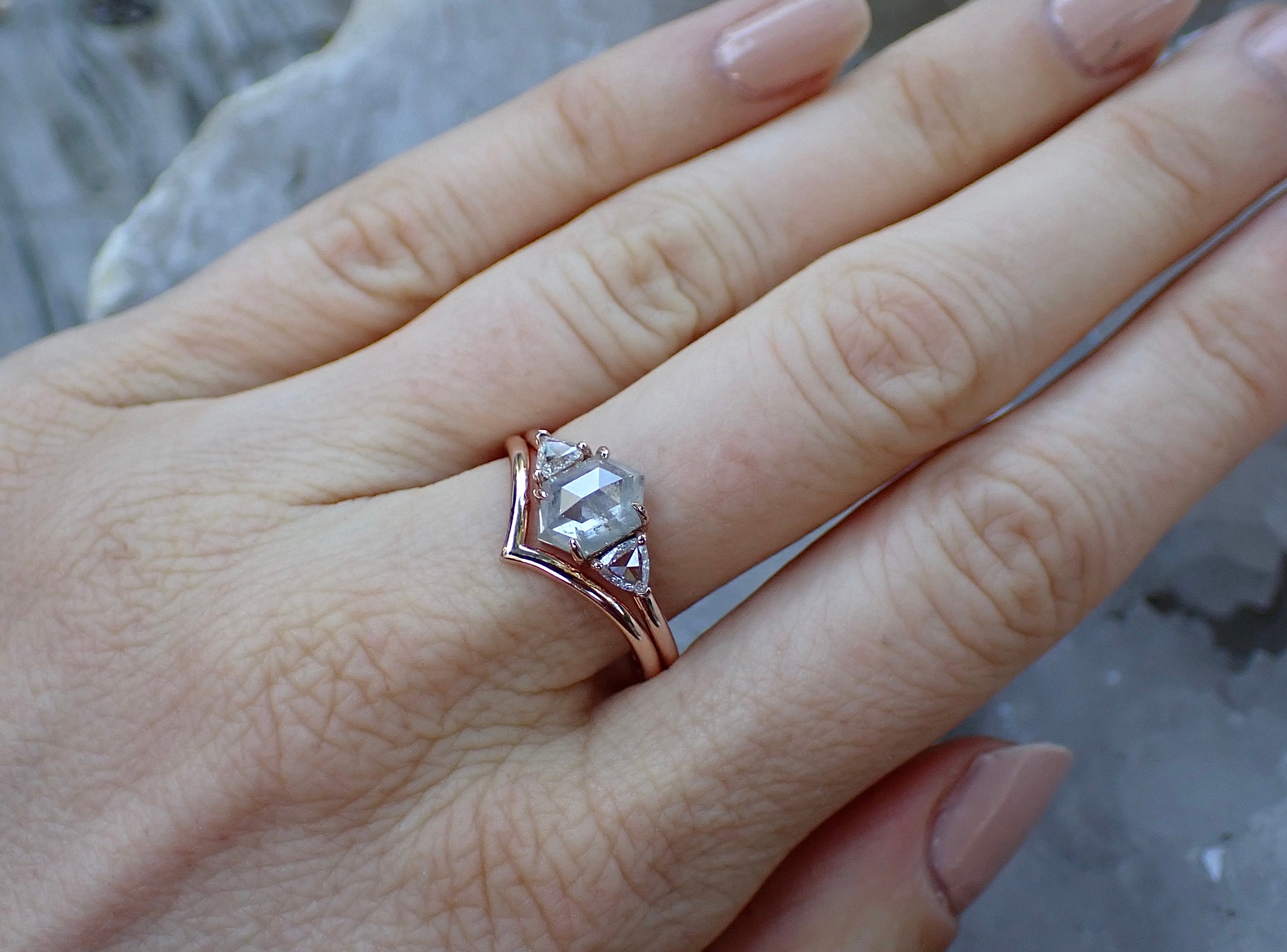 Photo page • Custom Hexagon Ring