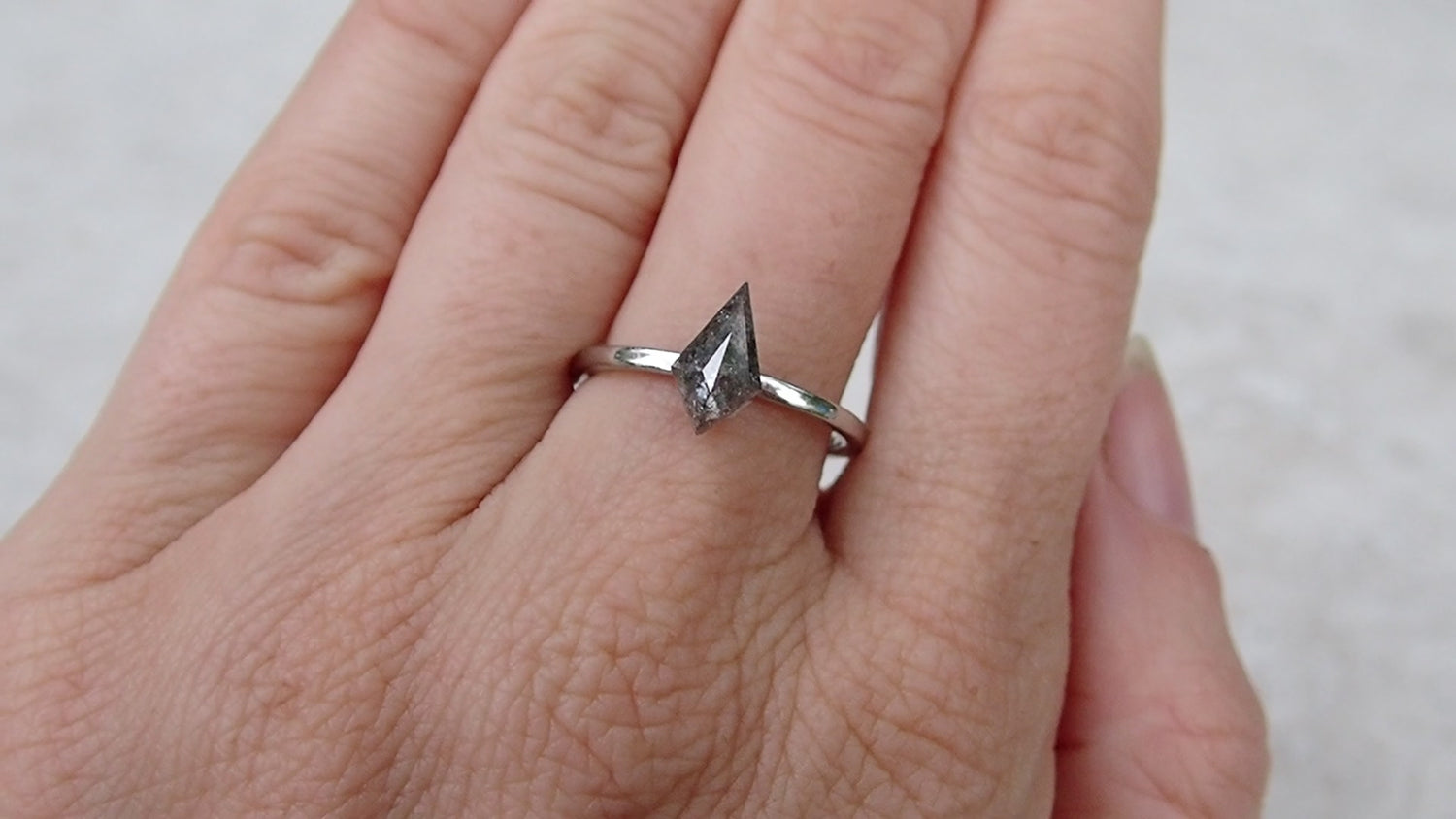 Custom Kite Diamond Ring for Brett