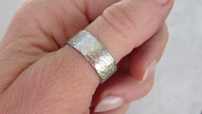 Custom 7mm 10K White Gold Band for Brieanna