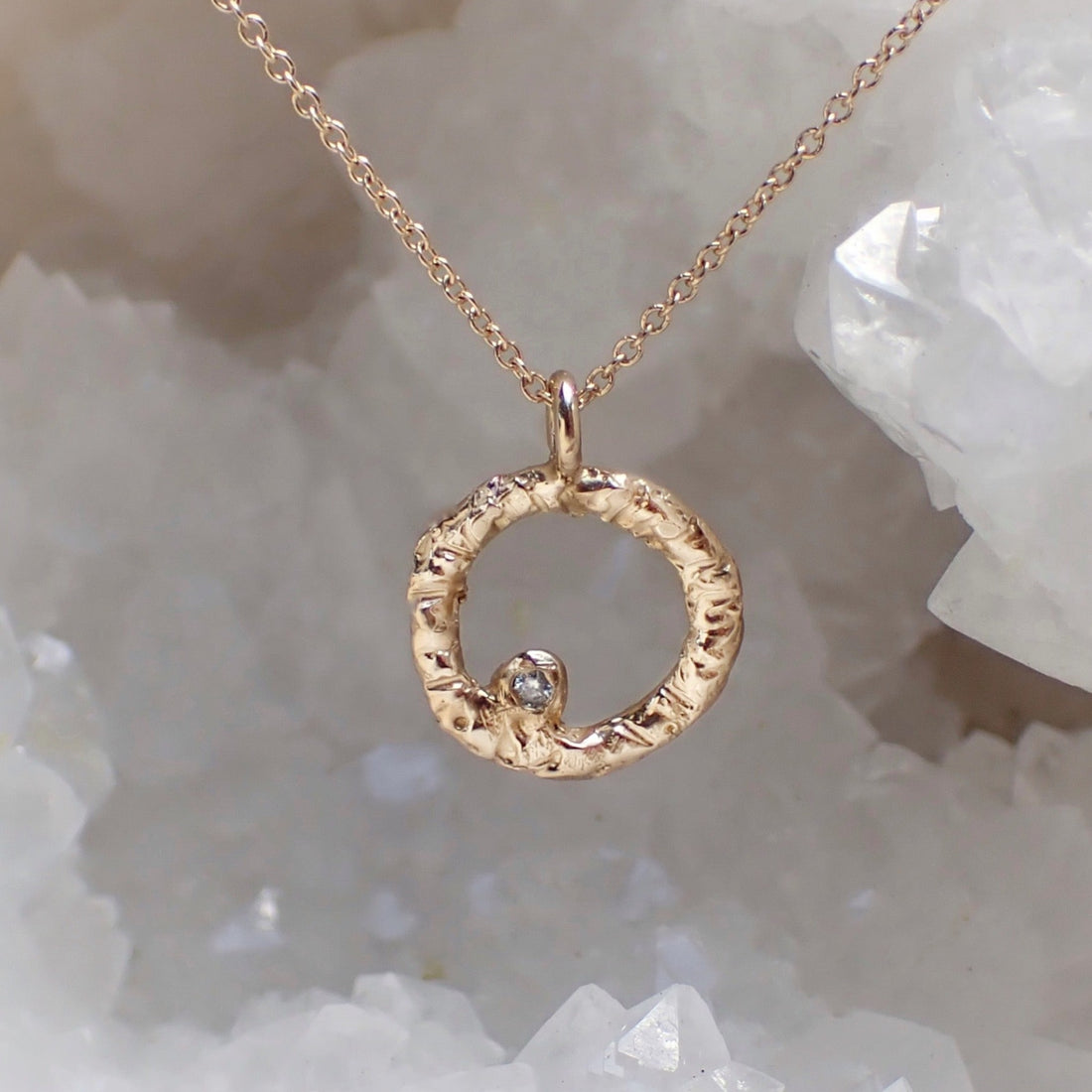 Eternal Love Diamond Pendant - mossNstone