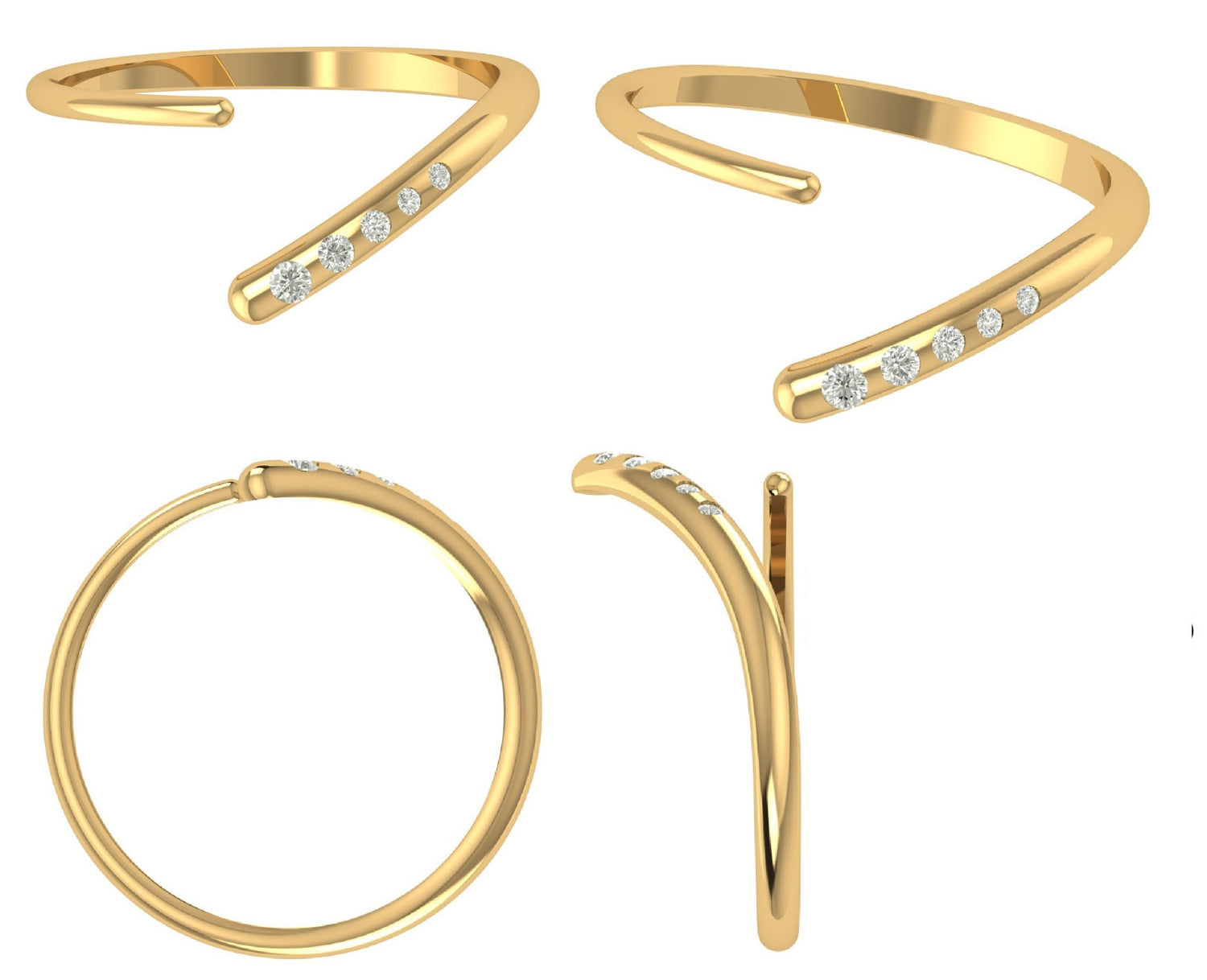Custom Band for Mikaela - mossNstone