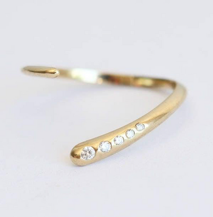 Custom Band for Mikaela - mossNstone