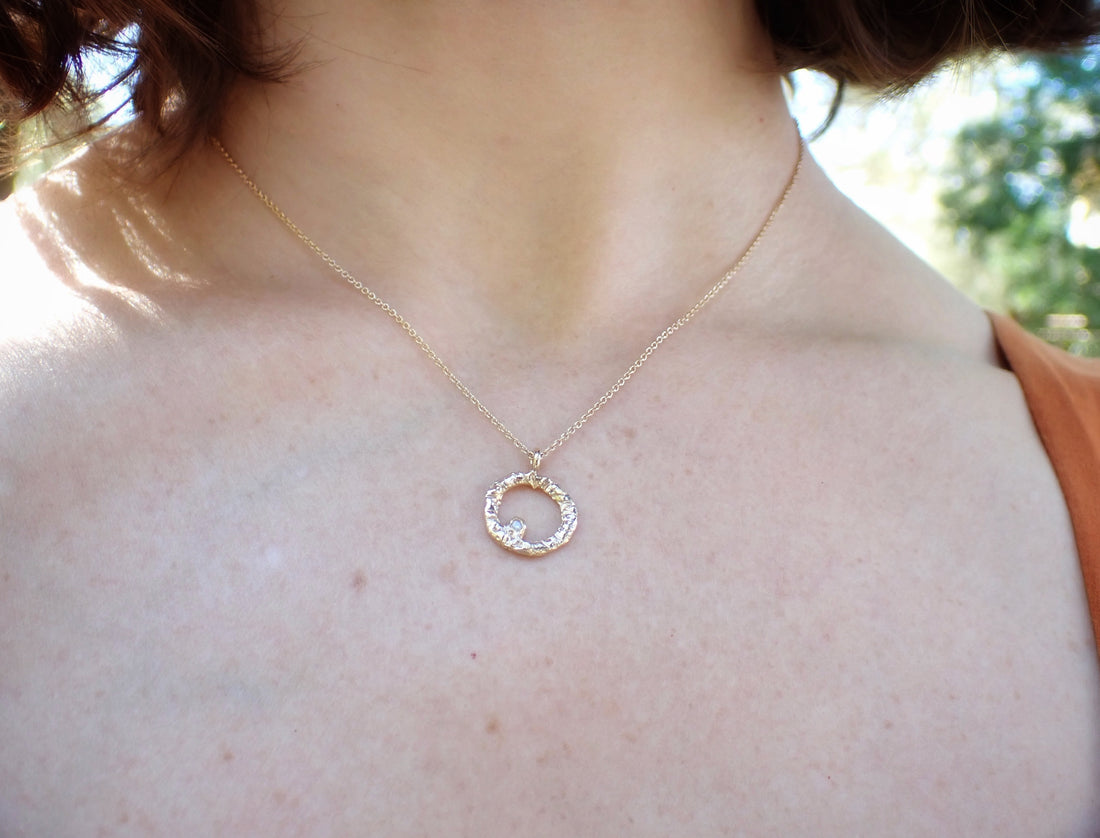 Eternal Love Diamond Pendant - mossNstone