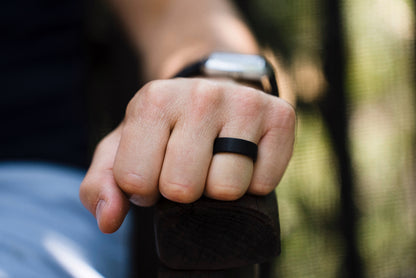 Custom Order • 8mm Matte Black Men&